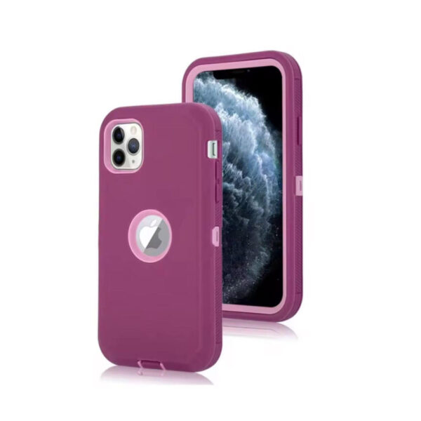 Protective casing with apple logo